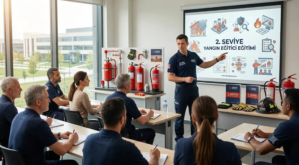 2.Seviye Yangın Eğitici Eğitimi