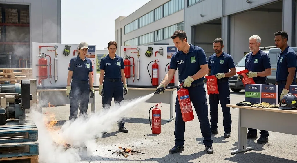 1.Seviye Yangın Eğitici Eğitimi